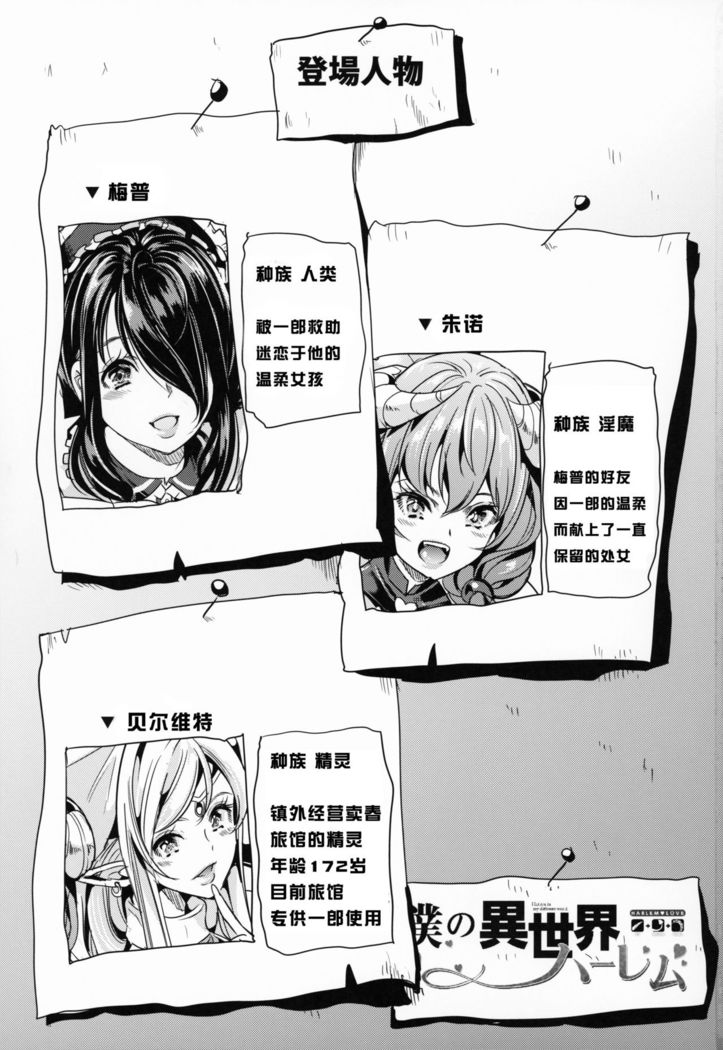Boku no Isekai Harem Neko Neko Dai Harem 8P Hen