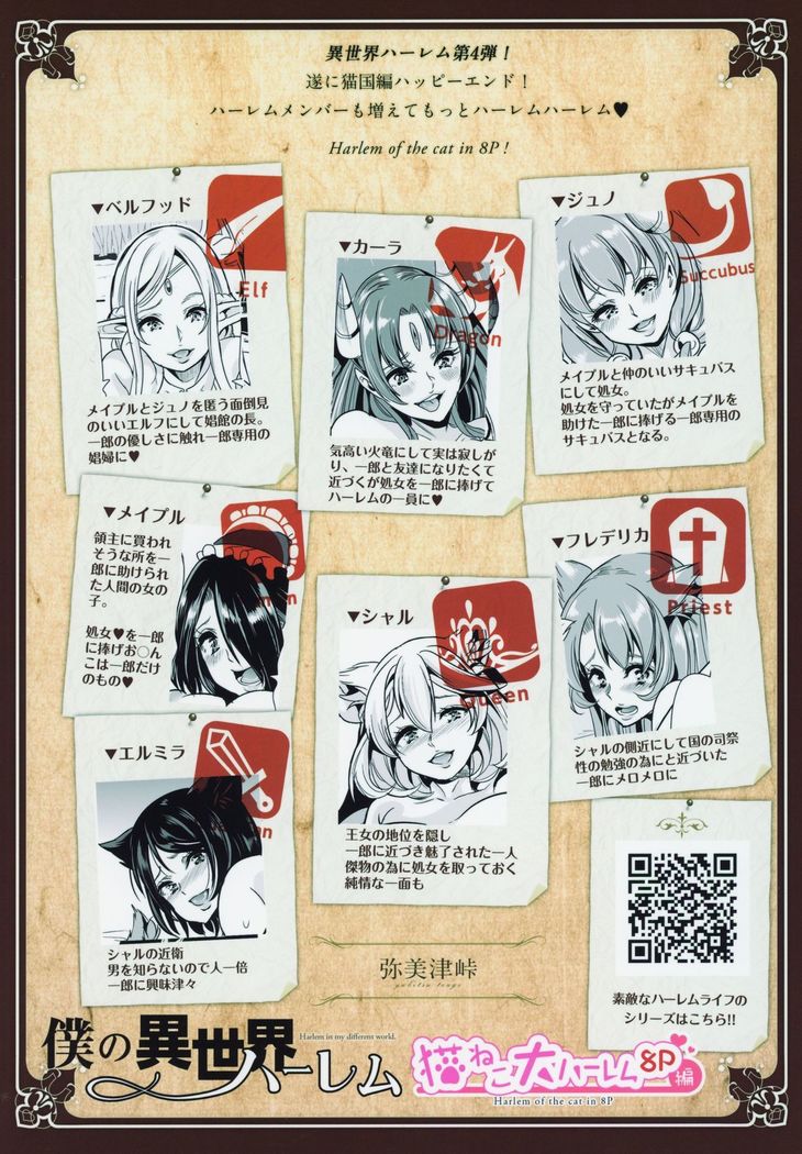 Boku no Isekai Harem Neko Neko Dai Harem 8P Hen