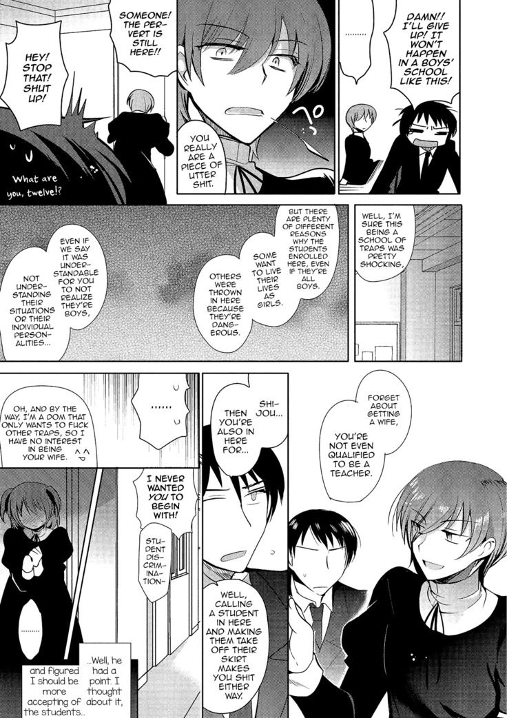 Shiritsu Otokonoko Gakuen | Private Ladyboy Academy Chapter 1-3