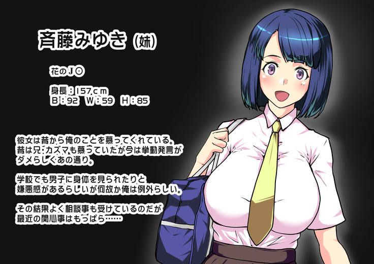 shinyuuno kazoku ga ore no areni muchuu na ken