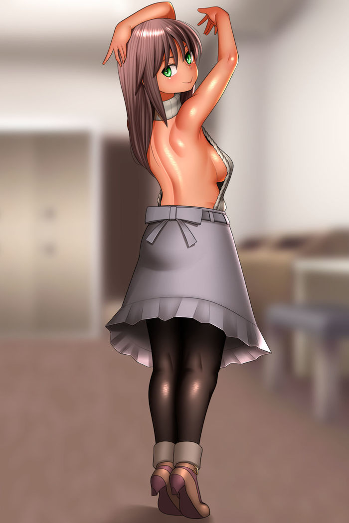 Kasshoku Teishinchou Kyonyuu Otaku Bishoujo Private Ryuushutsu!