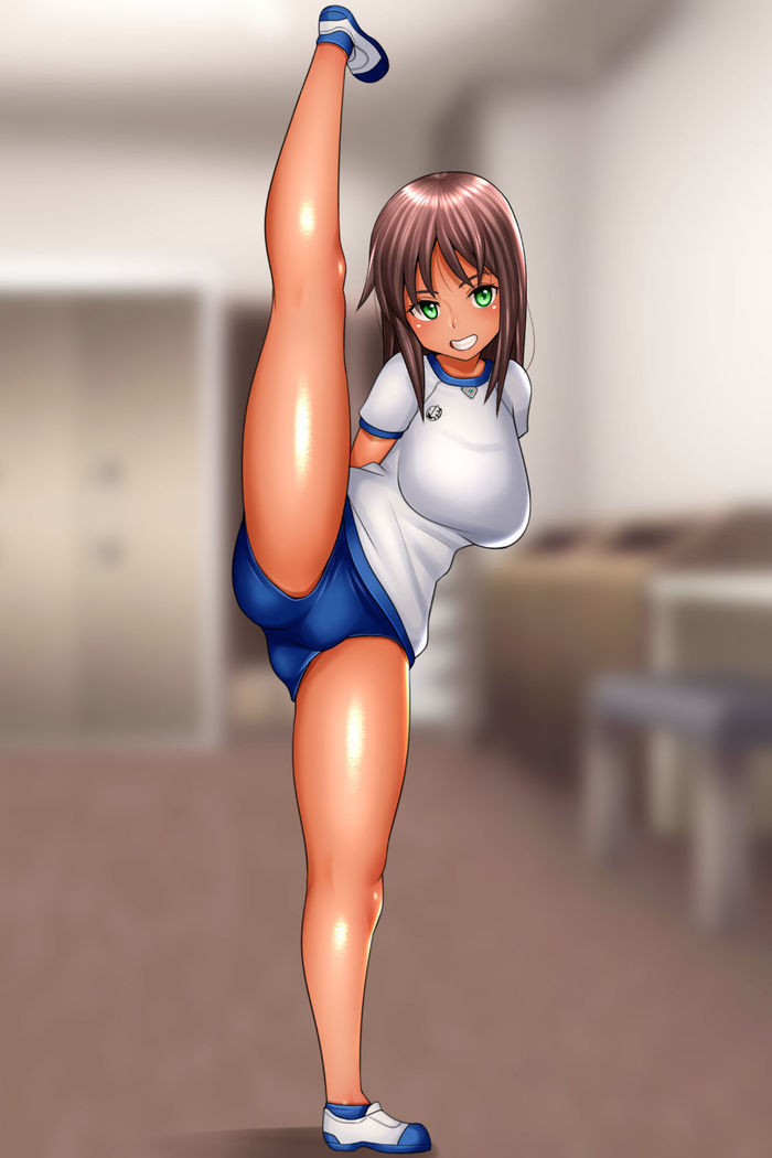 Kasshoku Teishinchou Kyonyuu Otaku Bishoujo Private Ryuushutsu!