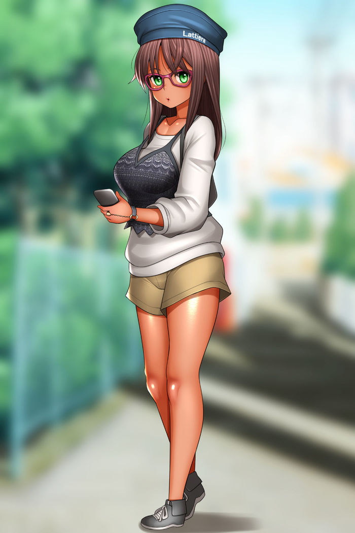 Kasshoku Teishinchou Kyonyuu Otaku Bishoujo Private Ryuushutsu!