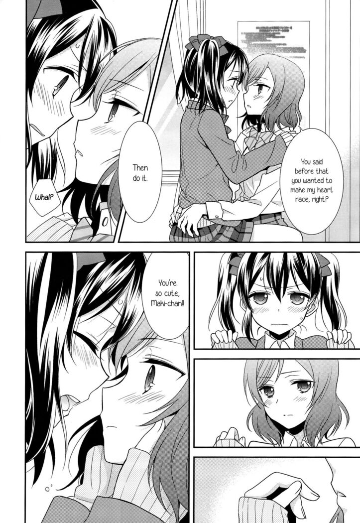 (Anata to Love Live! 5) [Sweet Pea (Ooshima Tomo)] Uchuu No.1 Idol Nico-nii ga Choro Sugi Maki-chan ni Okoru no wa Atarimae desu. (Love Live!) [English] [GiB + Yuri-ism]