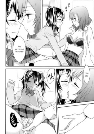 (Anata to Love Live! 5) [Sweet Pea (Ooshima Tomo)] Uchuu No.1 Idol Nico-nii ga Choro Sugi Maki-chan ni Okoru no wa Atarimae desu. (Love Live!) [English] [GiB + Yuri-ism] Page #15