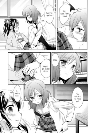 (Anata to Love Live! 5) [Sweet Pea (Ooshima Tomo)] Uchuu No.1 Idol Nico-nii ga Choro Sugi Maki-chan ni Okoru no wa Atarimae desu. (Love Live!) [English] [GiB + Yuri-ism] Page #20