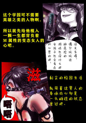 Forced Crossdress Academy - School Hero Modified into a Slut Page #17