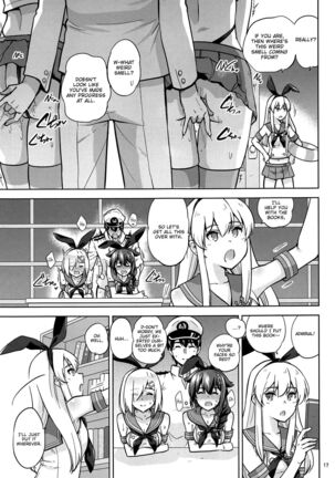 (C97) [sarfatation (Sarfata)] Zekamashi na Shigure-chan to Hamakaze-san to. | Together with Shigure and Hamakaze Wearing Zekamashi outfits. (Kantai Collection -KanColle-) [English] [FeeedTL] - Page 18