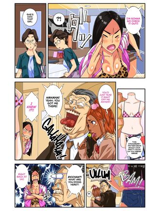 Yabai yo!! Bakunyuu Yankee Musume Ricchan! | Oh God! My Delinquent Daughter Ricchan Has Huge Tits! - Page 4