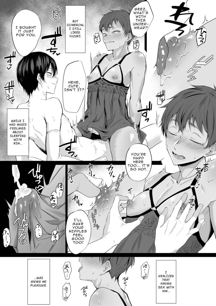 "Konna no, Mou Manko da yo..." Osananajimi no Gokubuto Chinpo de Josou Mesuiki o Oshiekomareta Boku | My Childhood Friend Made Me Cross-dress and Femgasm with his Thick Dick