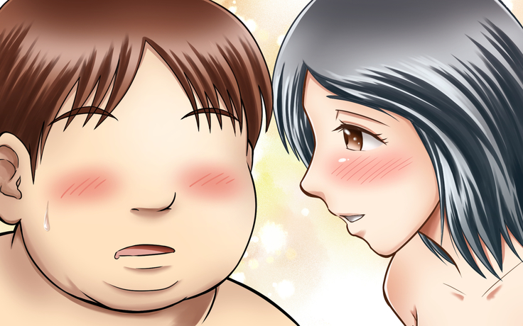 NIJIIRO TYA^HAN TEI] A Plain Coworker Is Actually A True Slut And Demands To Be R*ped By Me!?