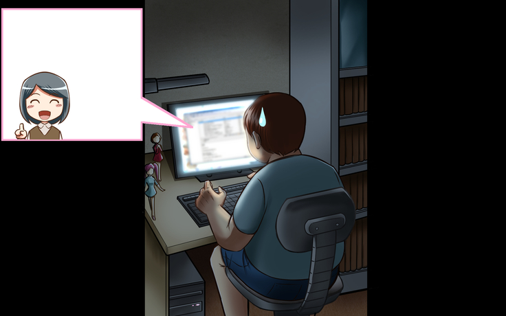 NIJIIRO TYA^HAN TEI] A Plain Coworker Is Actually A True Slut And Demands To Be R*ped By Me!?