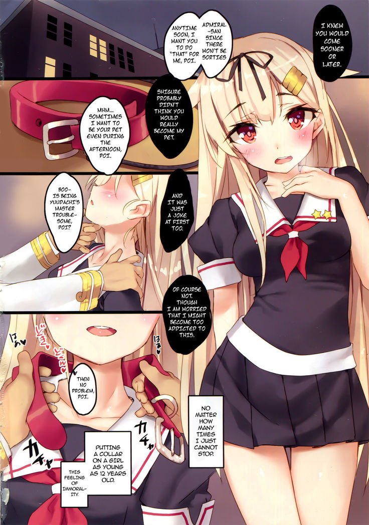 Yuudachi wa Teitoku-san ga Daisukippoi! | Yuudachi Loves Admiral-san Very Much, Poi!