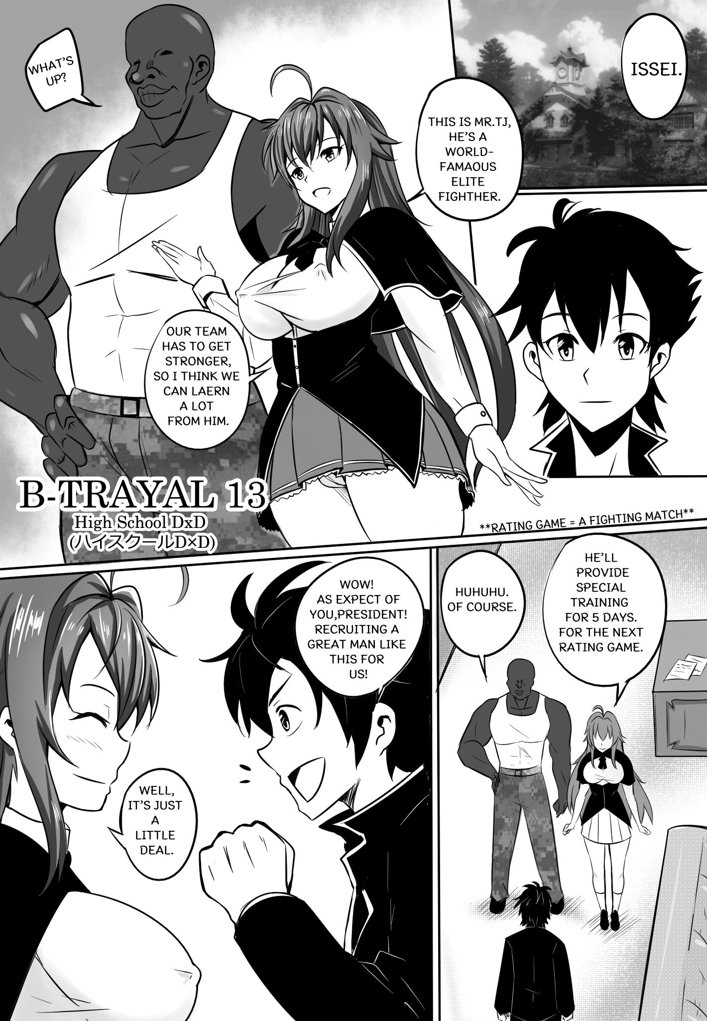 B-Trayal 13 - High School DxD - Hentai Manga & Doujins