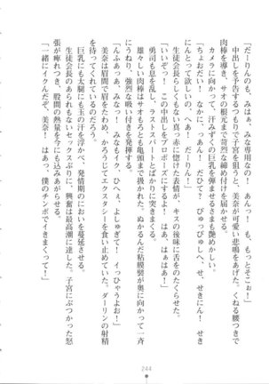Netgame no Yome ga Seitokaichou Datta Ken ni Tsuite Page #245