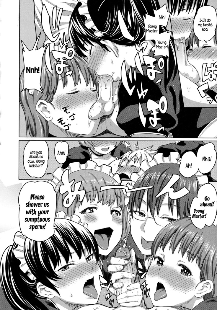 Maid x4 Ch. 1-6, 8, 10