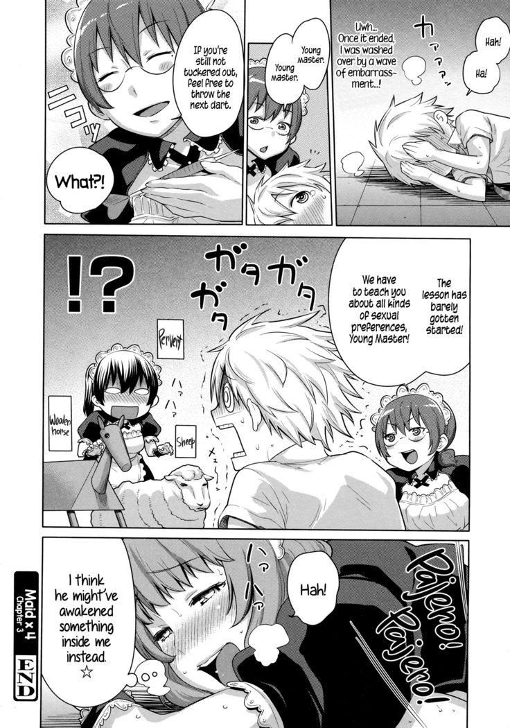 Maid x4 Ch. 1-6, 8, 10