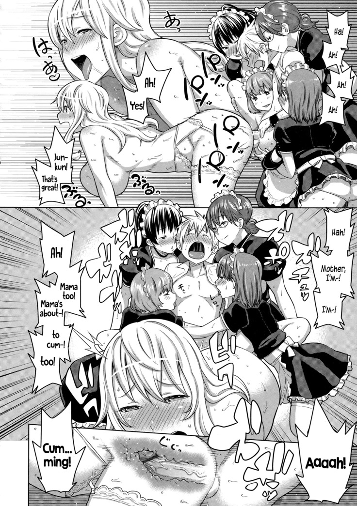 Maid x4 Ch. 1-6, 8, 10