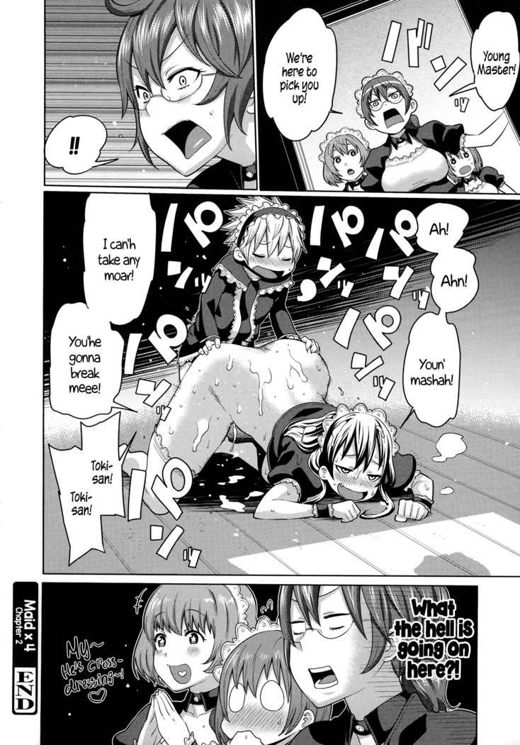 Maid x4 Ch. 1-6, 8, 10