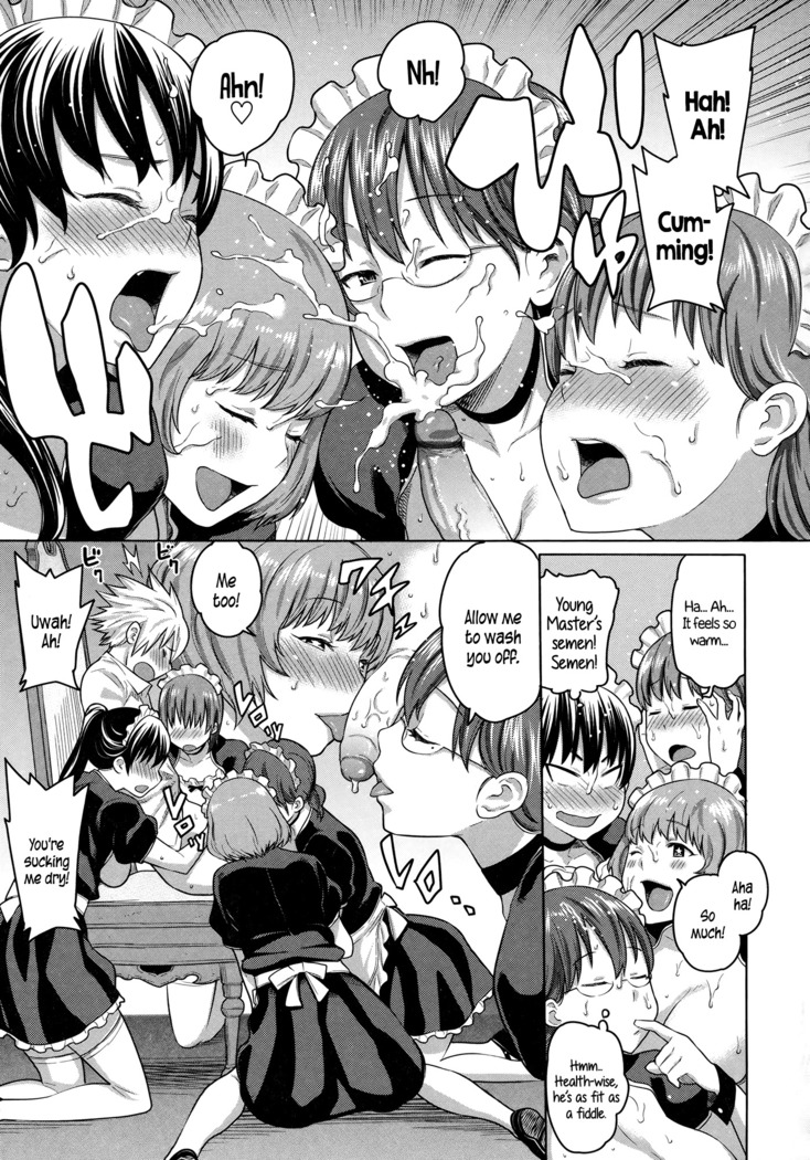 Maid x4 Ch. 1-6, 8, 10