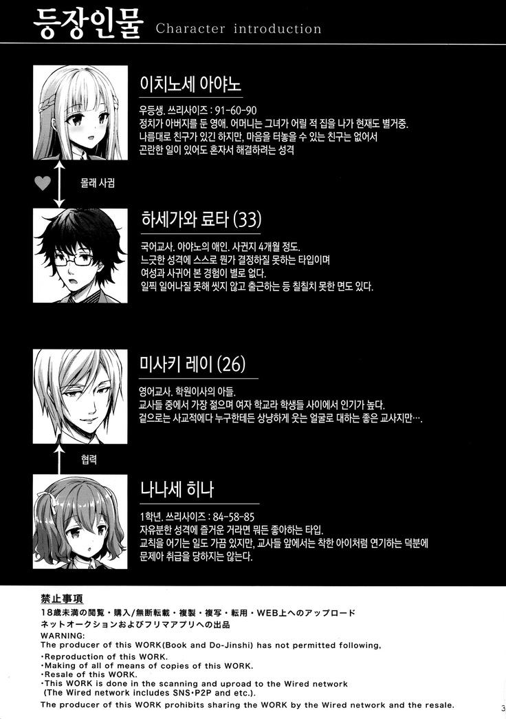 Indeki no Reijou 1 ~Hoka no Kyousi  ni Shojo wo Ubawarete...~