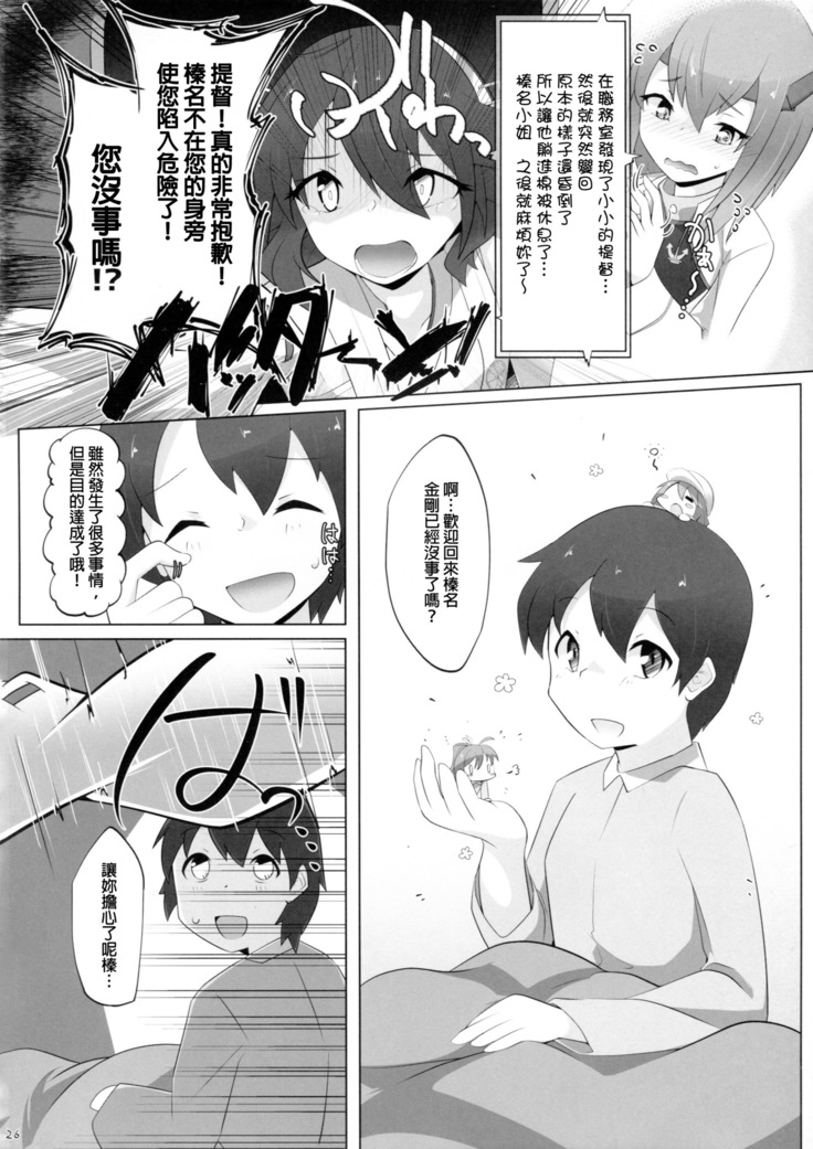 Chicchai Teitoku wa Kurou ga Taenai!?