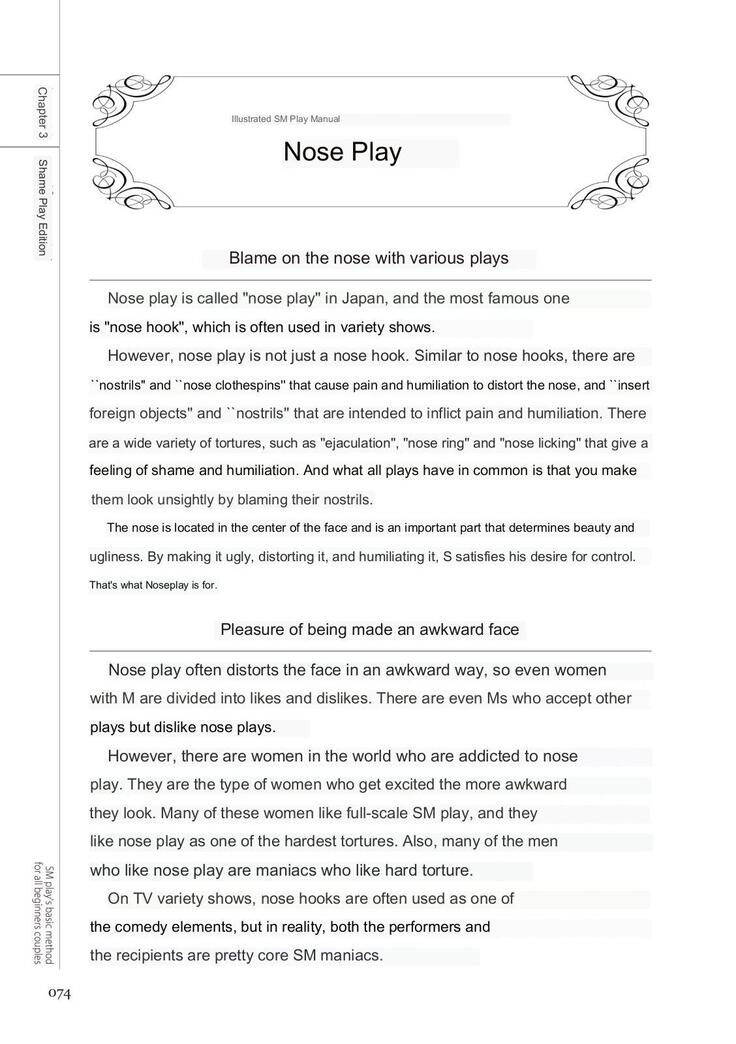 SM play manual