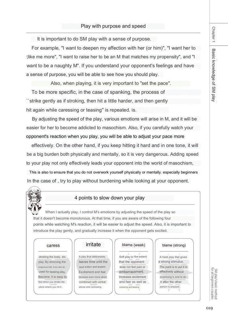 SM play manual