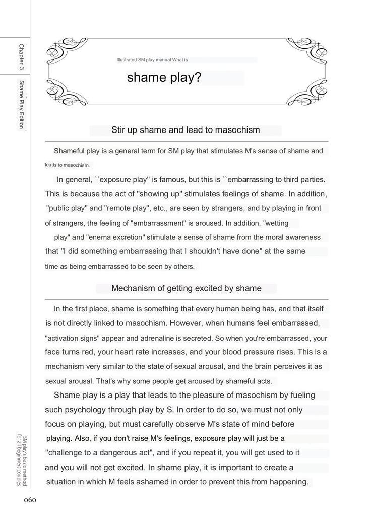 SM play manual