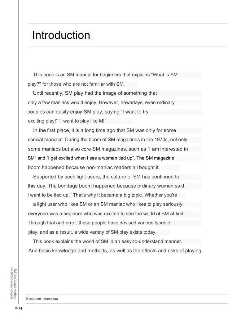 SM play manual