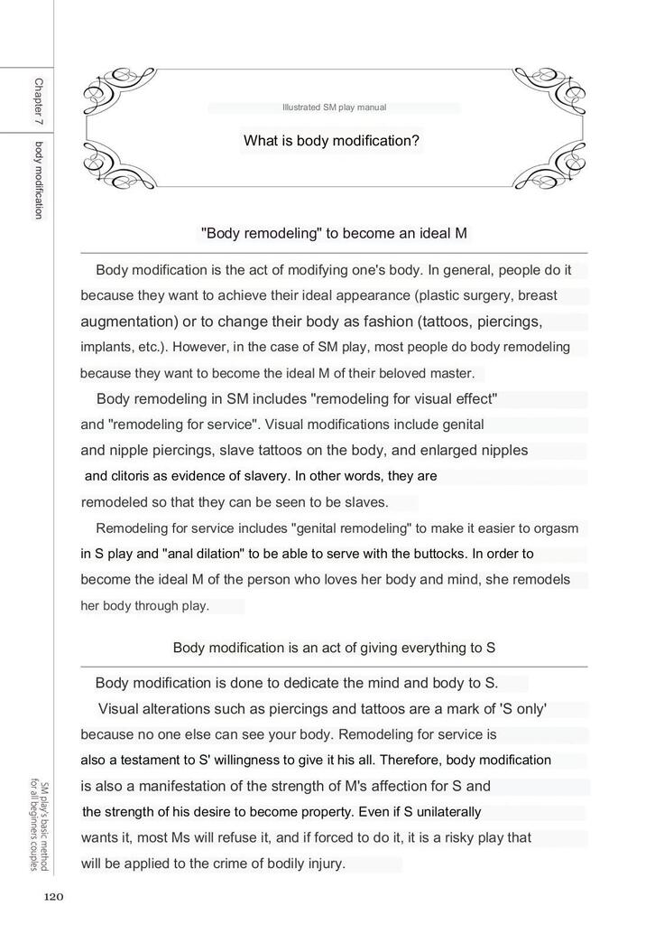 SM play manual