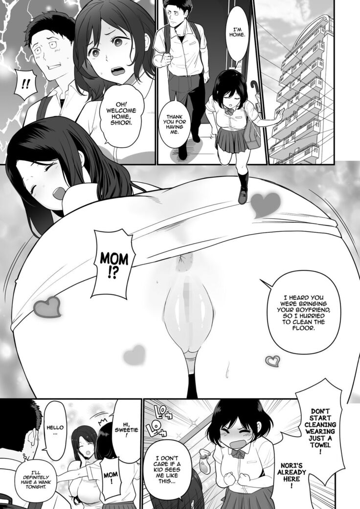 Kanojo no Mama ga H Sugite Gaman Dekinai | My Girlfriend's Mom is too Lewd, so I couldn't Hold Back.