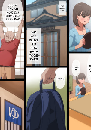 story of a young housewife getting  taken to a hotspring and fucked by an old man from the neighborhood 2 - Page 29