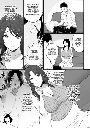 Kanojo no Mama ga H Sugite Gaman Dekinai | My Girlfriend's Mom is too Lewd, so I couldn't Hold Back. Page #6