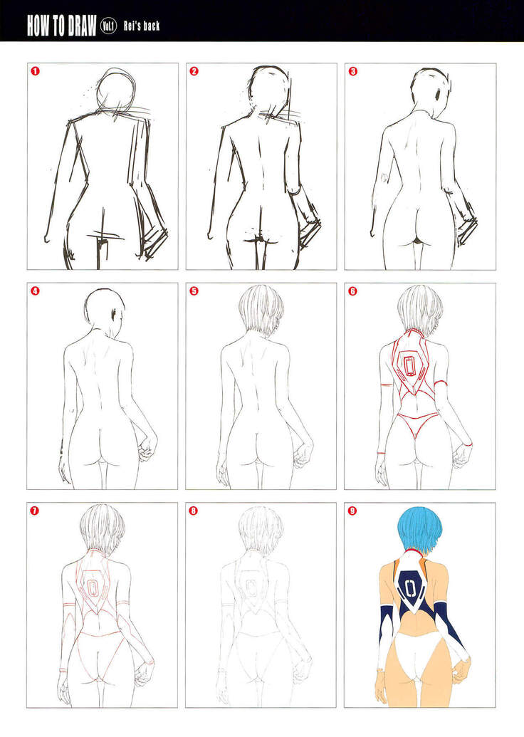 SENSUAL Vol.16 EVA GIRLS ILLUSTRATIONS 5