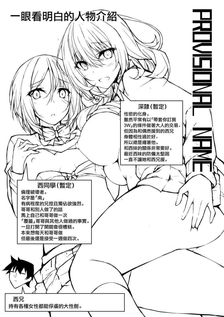 PROVISIONAL NAME Nishi&Mirei