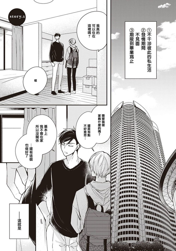 Omega no Ore no Usotsuki Kusuriyubi | 本Omega的说谎的无名指 Ch. 1-2