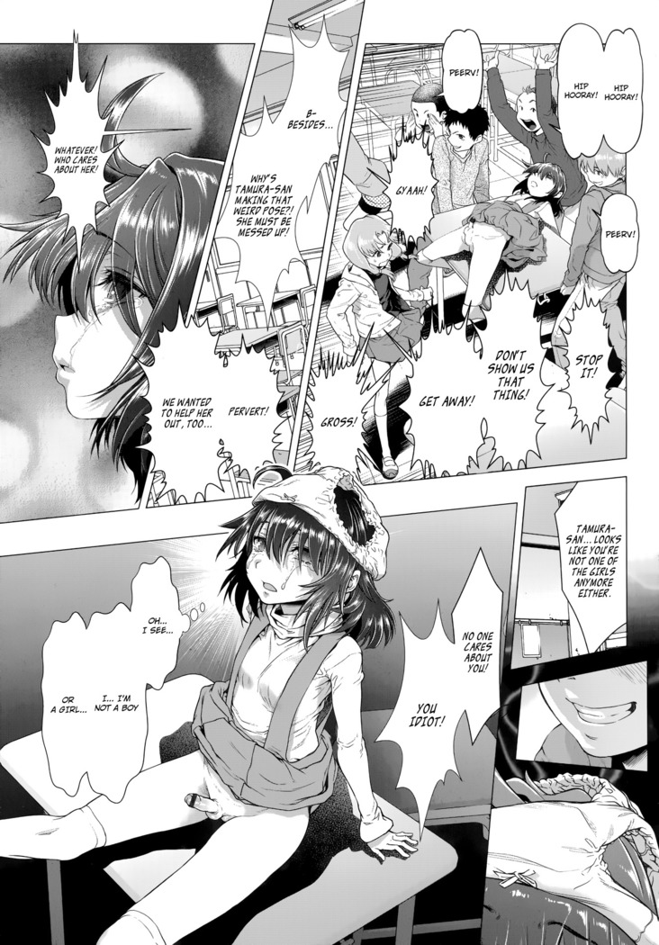 Chinpotsuki Ijimerarekko | «Dickgirl!», The Bullying Story - Ch. 1-7