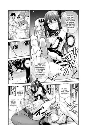 Tsuyagari Mura 5 ~Kareshi o Mamoru Tame Hikyou no Mura de Kyousei Gohoushi & NTR Sex~ Page #38