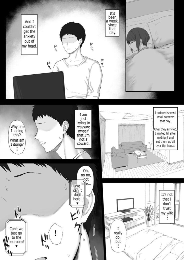 Itsumo Yori Hayaku Kaettara Tsuma no Yousu ga Okashikatta