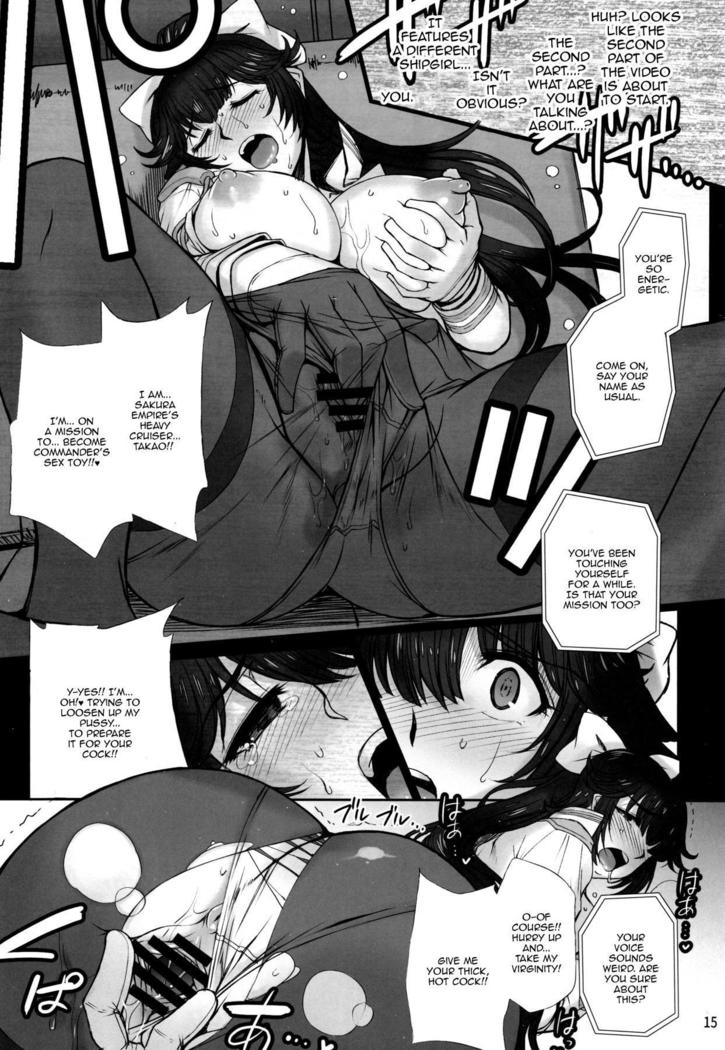 Takao wa Midara ni Musebinaku | Takao's Dirty Cries