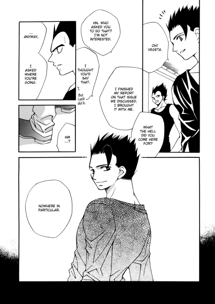 GHOST (Dragonball Z) [Gohan X Mirai Trunks + Tentacles] YAOI -ENG-