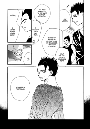 GHOST (Dragonball Z) [Gohan X Mirai Trunks + Tentacles] YAOI -ENG- Page #36