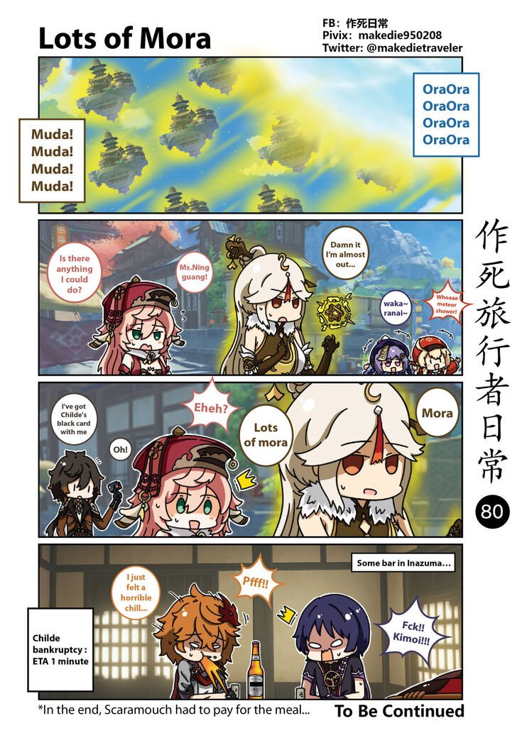 Makedie traveler daily life