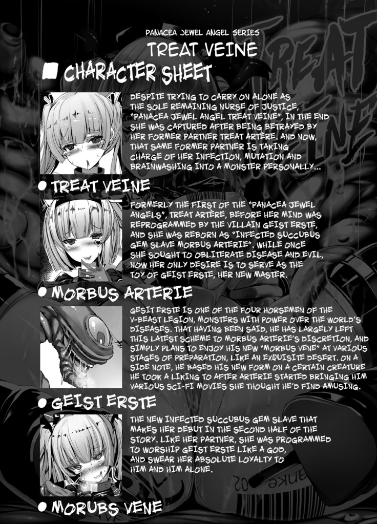 Seiten Souseki Treat Vennu ~Jaaku ni Mune no Seigi o Yugamerareshi Aoki Seitenshi~ | Panacea Jewel Angel Treat Veine