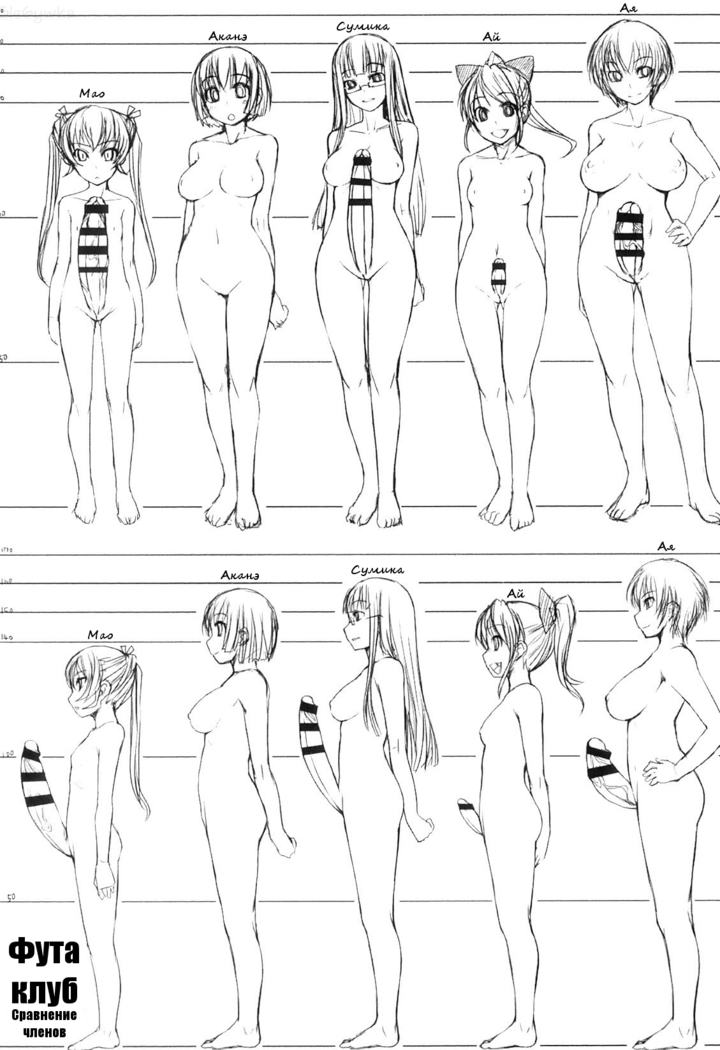 Futabu! Karada Sokutei! | Futa Club! Body Measurements!