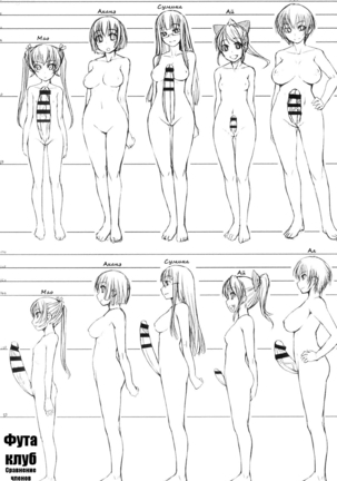 Futabu! Karada Sokutei! | Futa Club! Body Measurements! Page #23