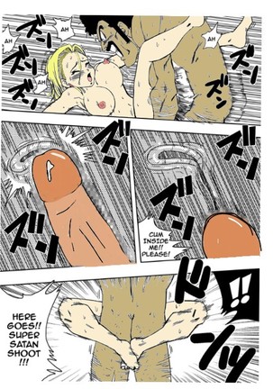 18-gou to Mister Satan!! Seiteki Sentou! | Android N18 and Mr. Satan!! Sexual Intercourse Between Fighters! Page #13
