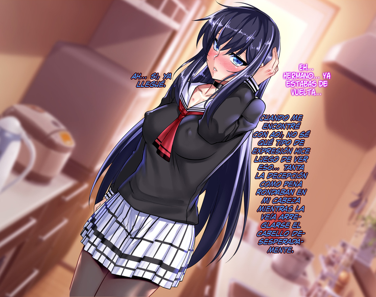 Hasta que mi amiga de la infancia sea mancillada en los brazos de otro hombre frente a mis ojos ~Concibiendo él Bebe de Senpai~