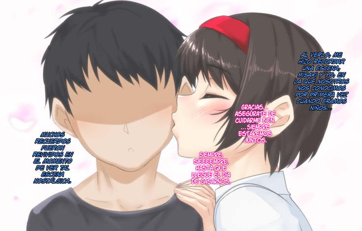 Hasta que mi amiga de la infancia sea mancillada en los brazos de otro hombre frente a mis ojos ~Concibiendo él Bebe de Senpai~